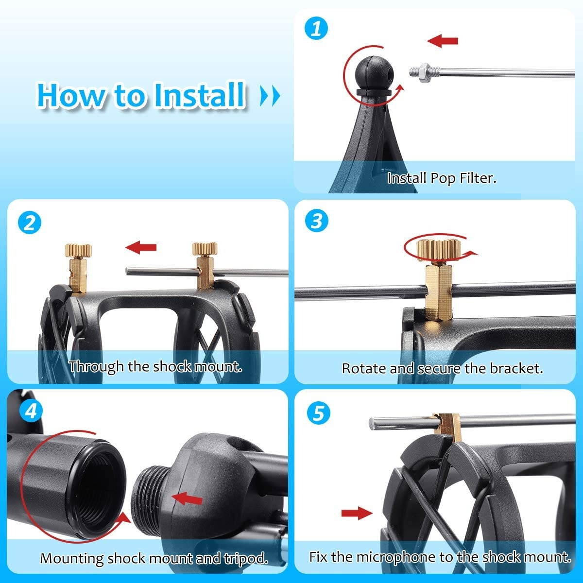 Mobile Phone Condenser PC Microphone 3.5mm Microphone Recording Desktop Computer Microphones Plug & Play for Music, Smartphone, Laptop, Singing, Podcast, Youtube