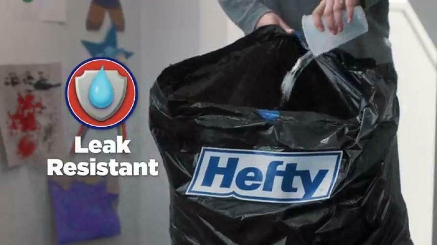 Hefty Strong Lawn and Leaf Large Garbage Bags, 39 Gallon, 38 Count 38