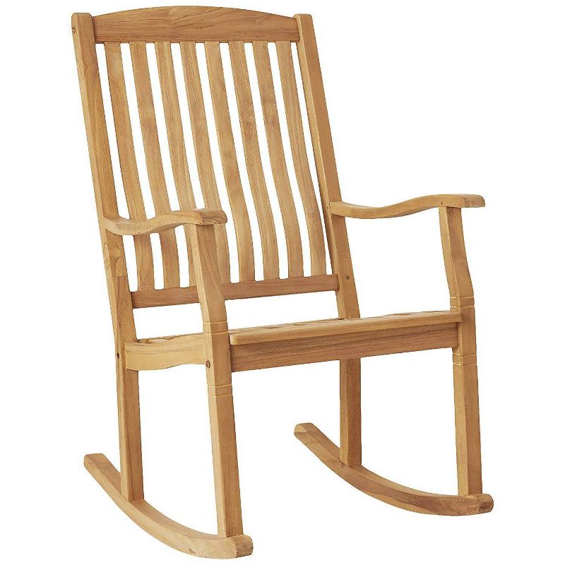Sherwood 3pc Outdoor Solid Teak Chat Set - Natural - Cambridge Casual