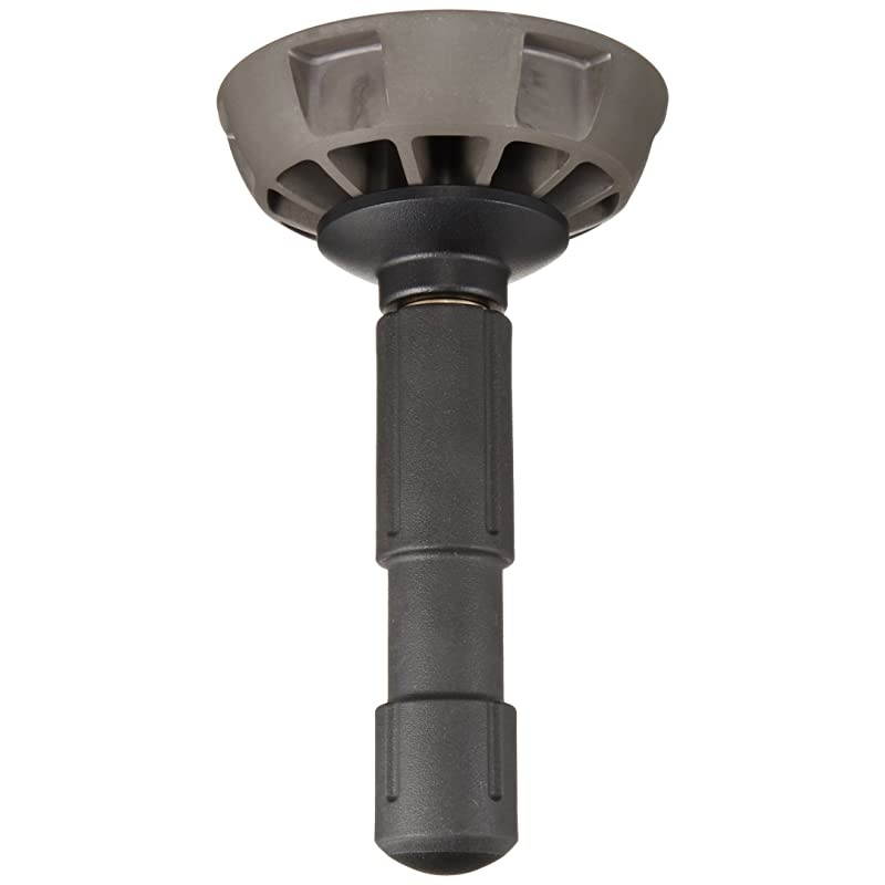 500BALL 100mm Half Ball Leveler with 3/8-Inch Screw for 100mm Bowl Tripods - Replaces 3141BALL (Black)