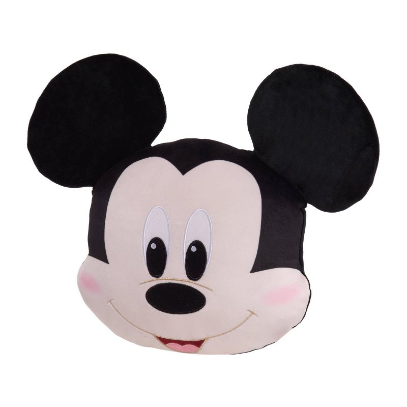 Mickey Mouse Character Head Plush