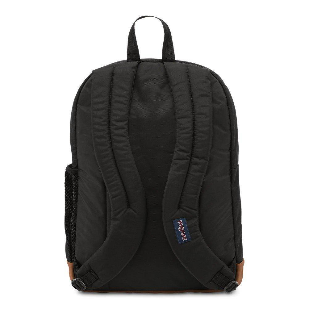 jansport mens classic mainstream cool student backpack  black / 17.7h x 12.8w x 5.5d
