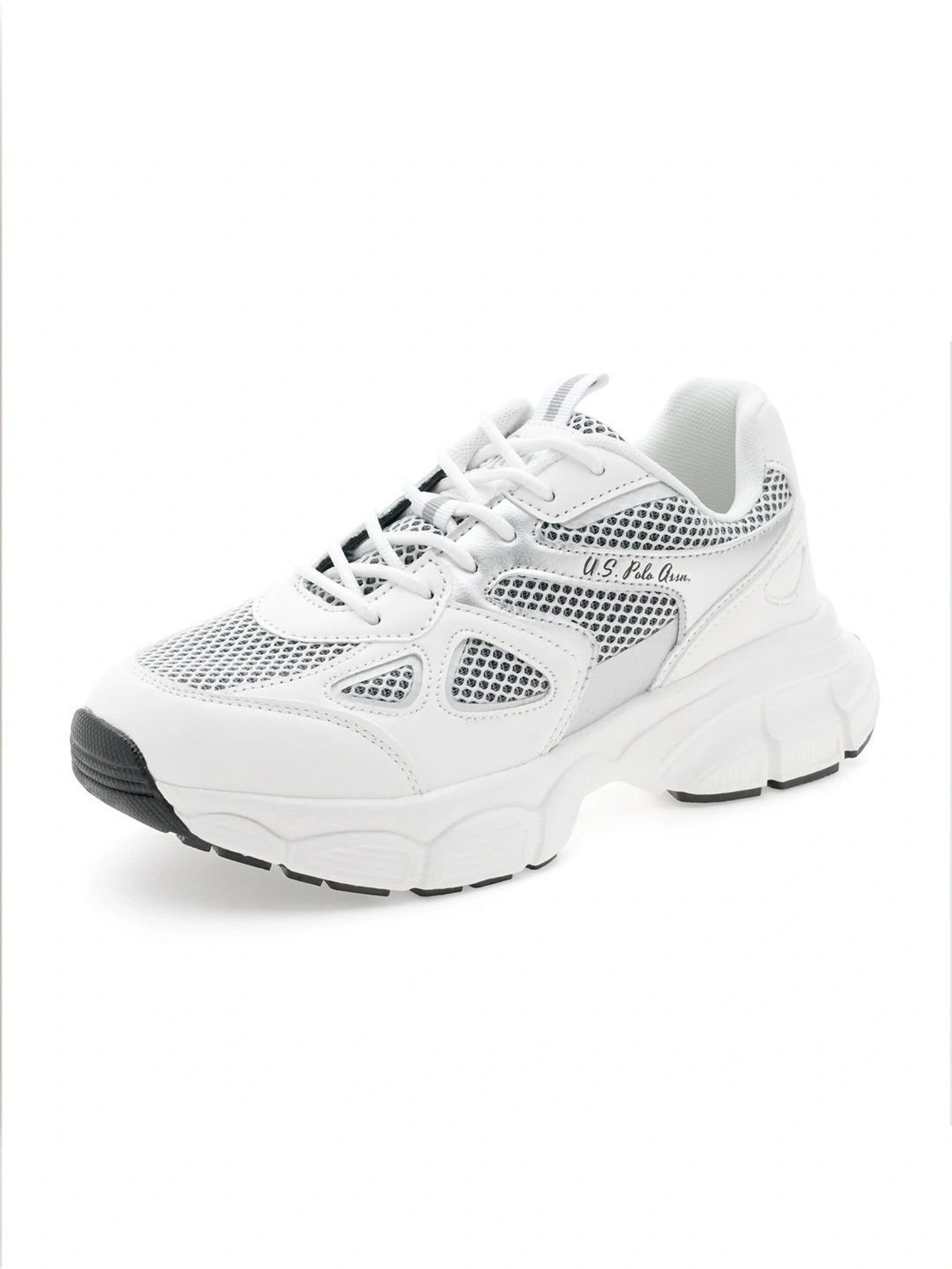 U.S. Polo Assn. Women's White Sneakers