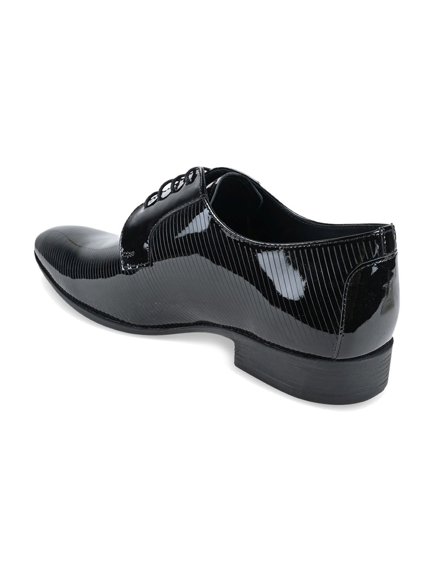 Regal Men's Black Derby Shoes