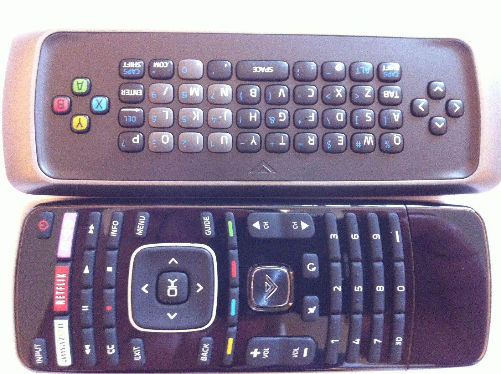 Vizio 3D Smart TV qwerty keyboard Remote for E3D470VX E3D420VX E3D320VX E551D-A0