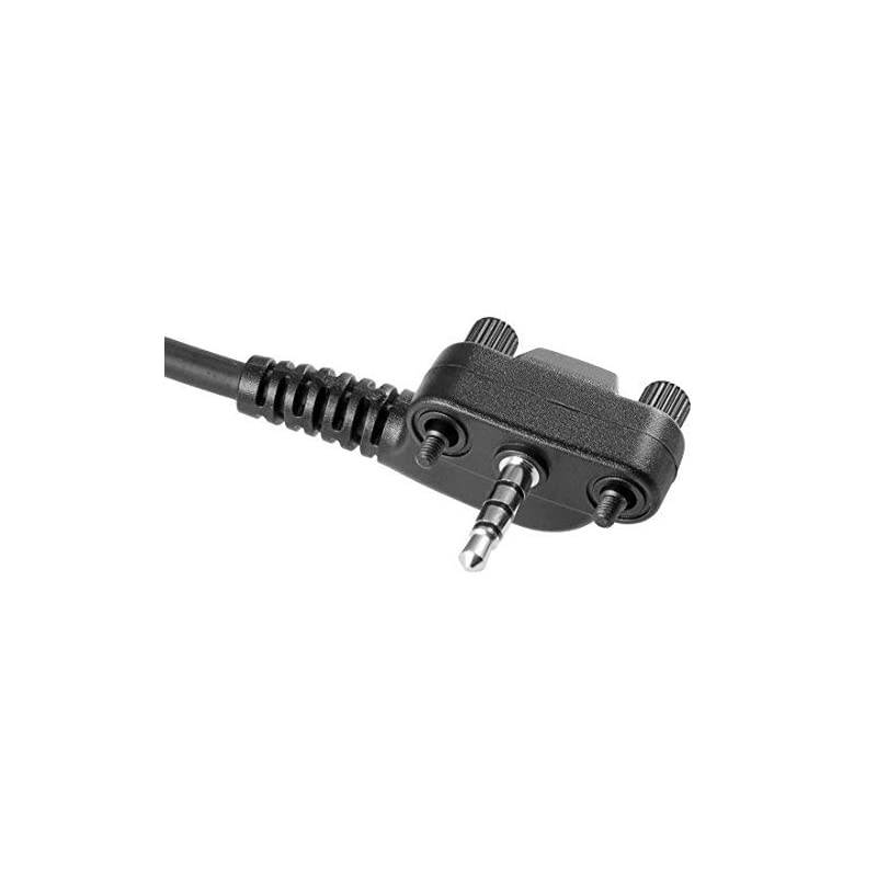 Speaker Mic with Reinforced Cable for Motorola Vertex Radios VX180 VX210 VX410 VX424 VX231 VX261 VX264 VX351 VX354 VX451 VX454 VX459 EVX531 EVX534 539 Shoulder Microphone