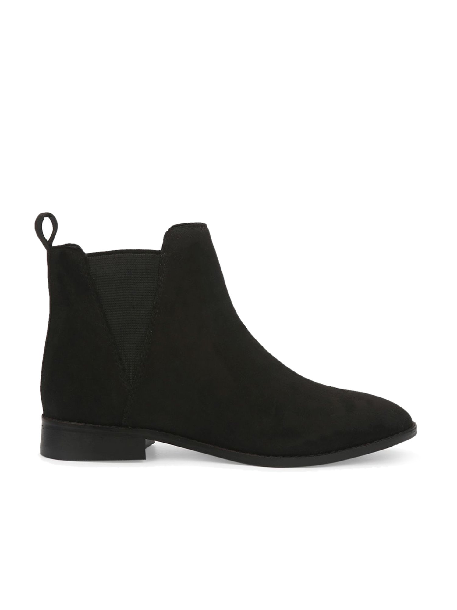 Truffle Collection Women's Jet Black Casual Booties