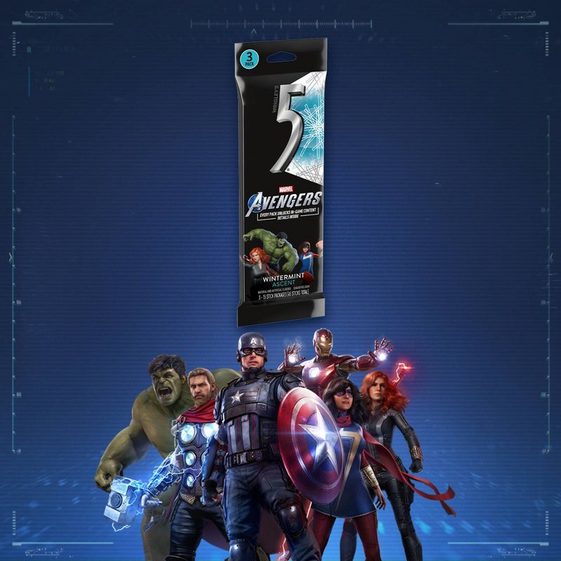 Wrigley's 5 Wintermint Ascent Sugarfree Gum Multipack - 45ct