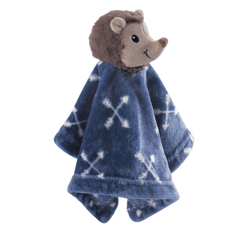 Luvable Friends Baby Plush Blanket and Security Blanket, Terrazzo Elephant, One Size