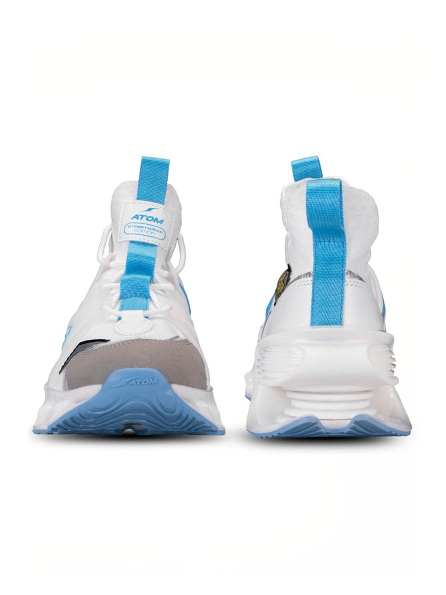 Atom Men's Spring Edge Alpha 2 White Running Shoes