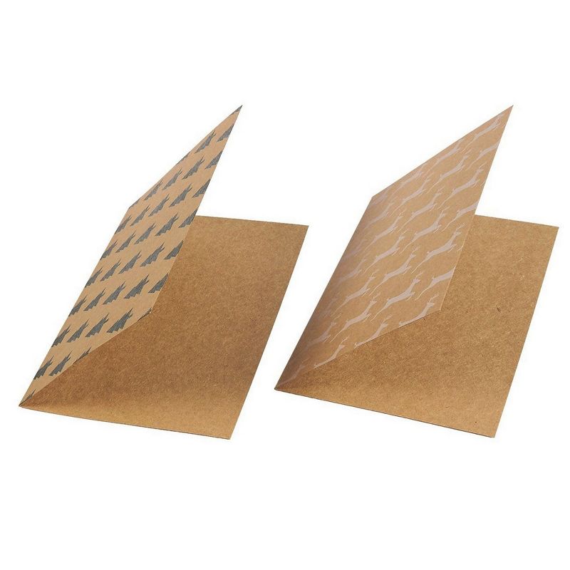 36-Pack Merry Christmas Greeting Cards Bulk Box Set - Winter Holiday Xmas Greeting Cards with Yuletide Elements, Envelopes Included, 4 x 6 inches