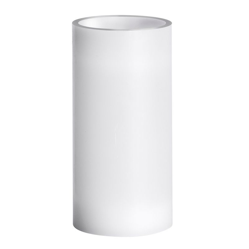3" x 6" Vanilla Scented LED Pillar Candle White - Made By Design™