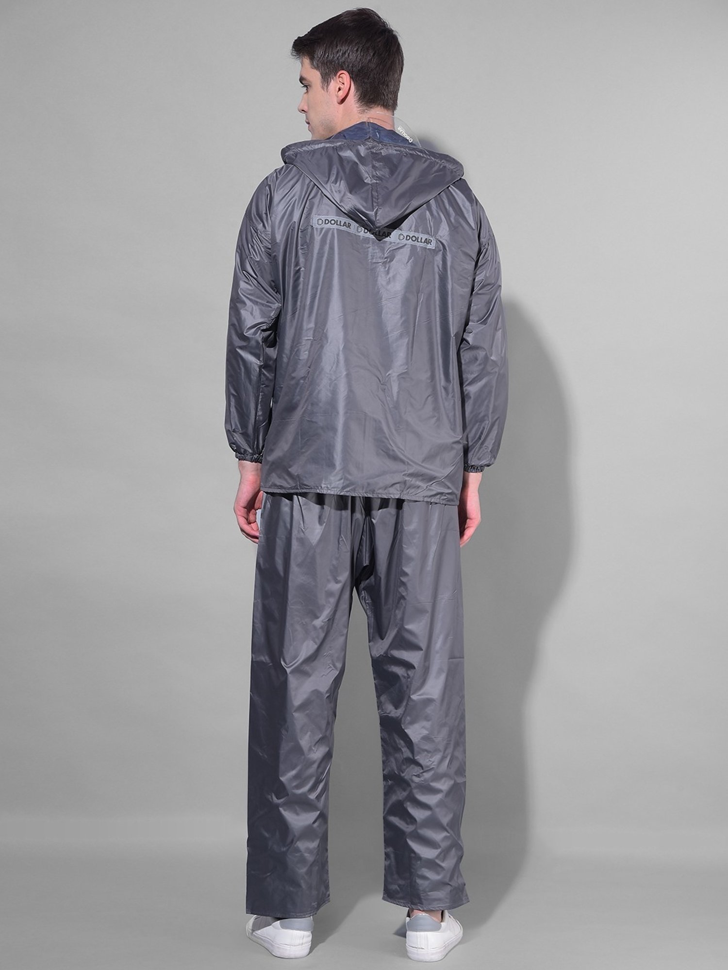 Wildcraft Red & Maroon Regular Fit Colour Block Rainwear Jacket