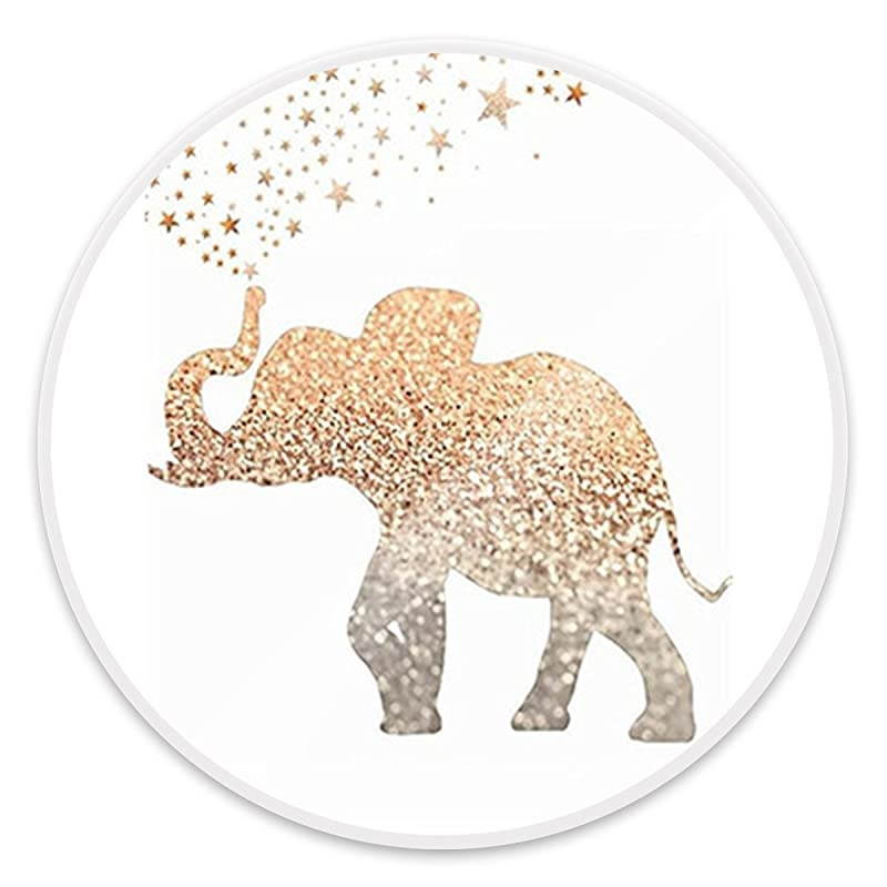 Stand and Grip for Smartphones and Tablets, Multi-Function Mounts and Stands Kit Car Mount iPhone Holder Collapsible - Golden Elephant