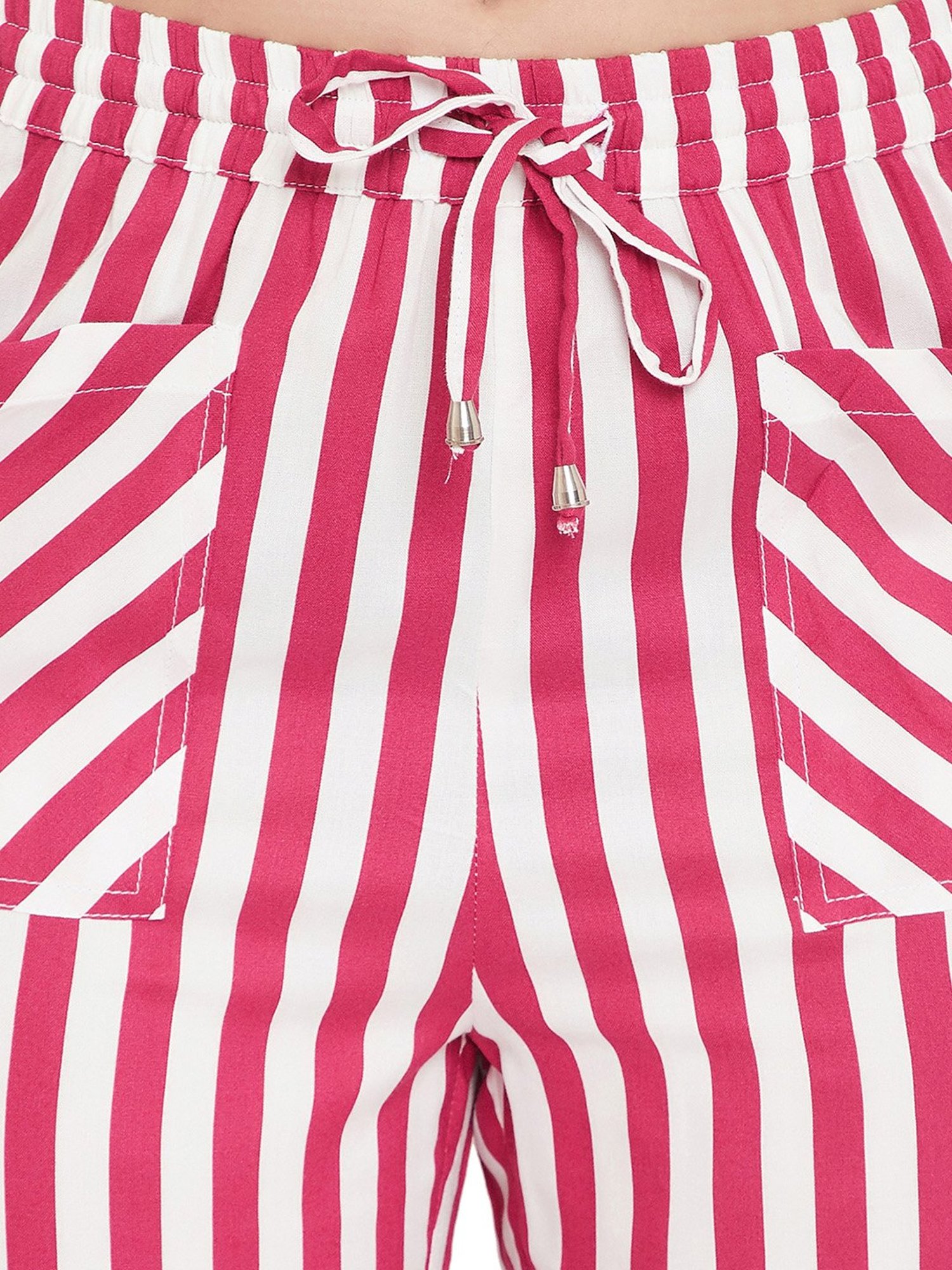 Hypernation Red & White Striped Pyjamas