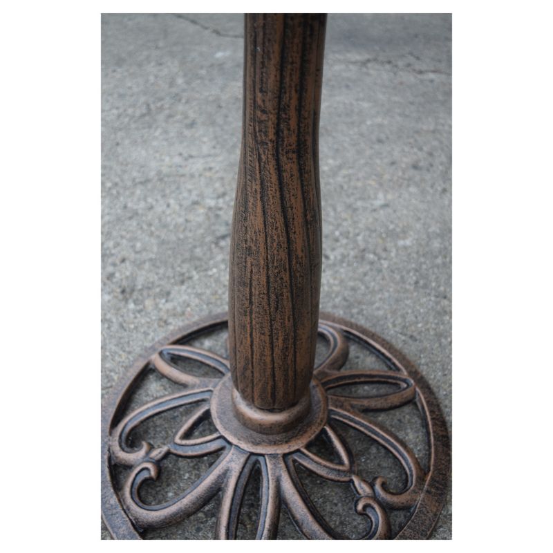 34" Aluminum Oakland Living Birdbath