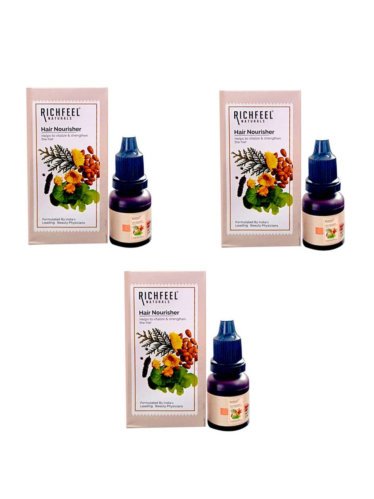 Richfeel Hair Nourisher - Pack of 3