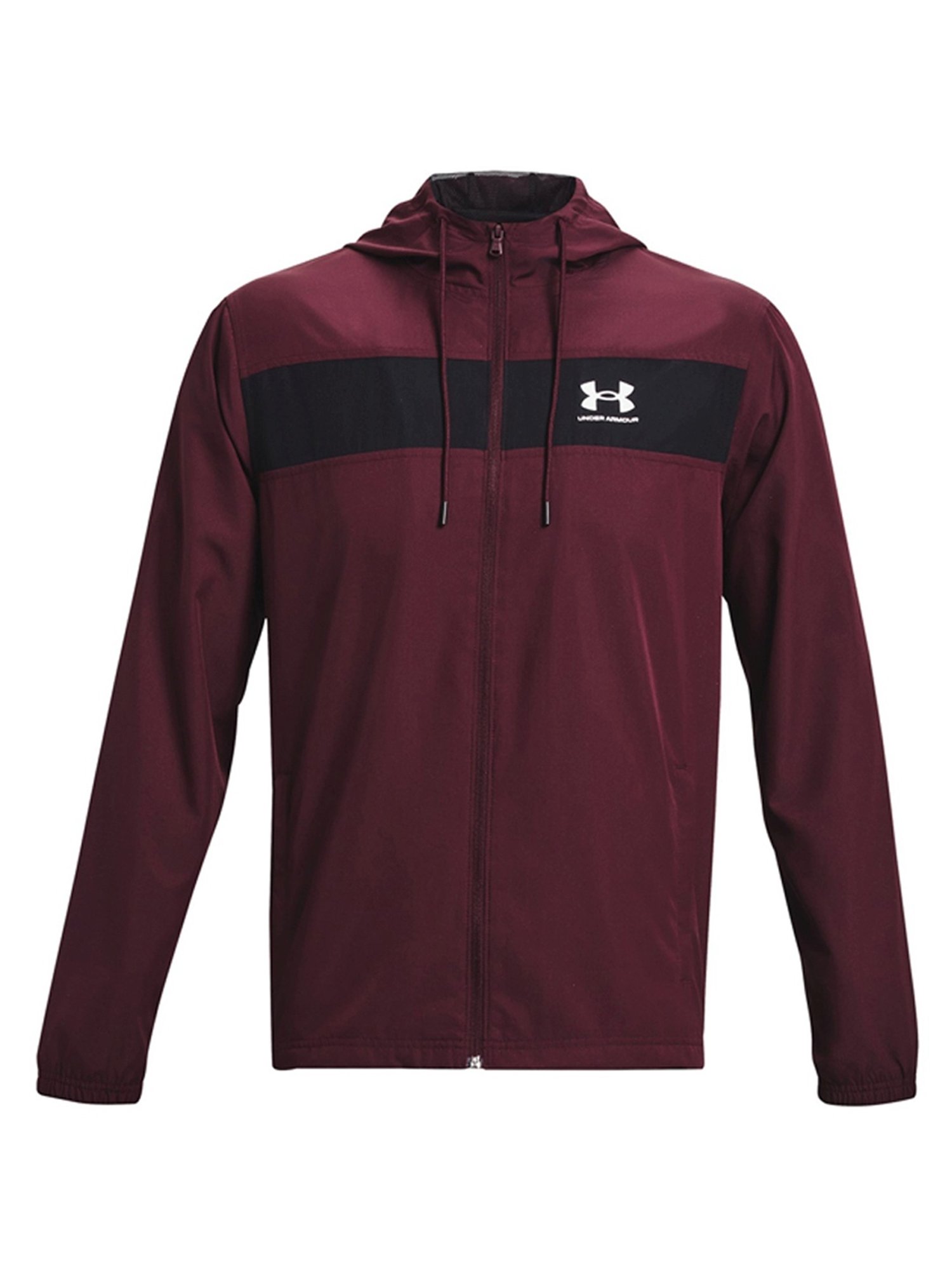 Under Armour Maroon Loose Fit Sports Hoodie