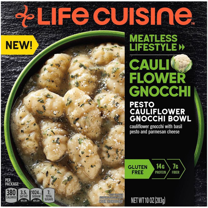 Life Cusine Meatless Pesto Cauliflower Gnocchi - 10oz