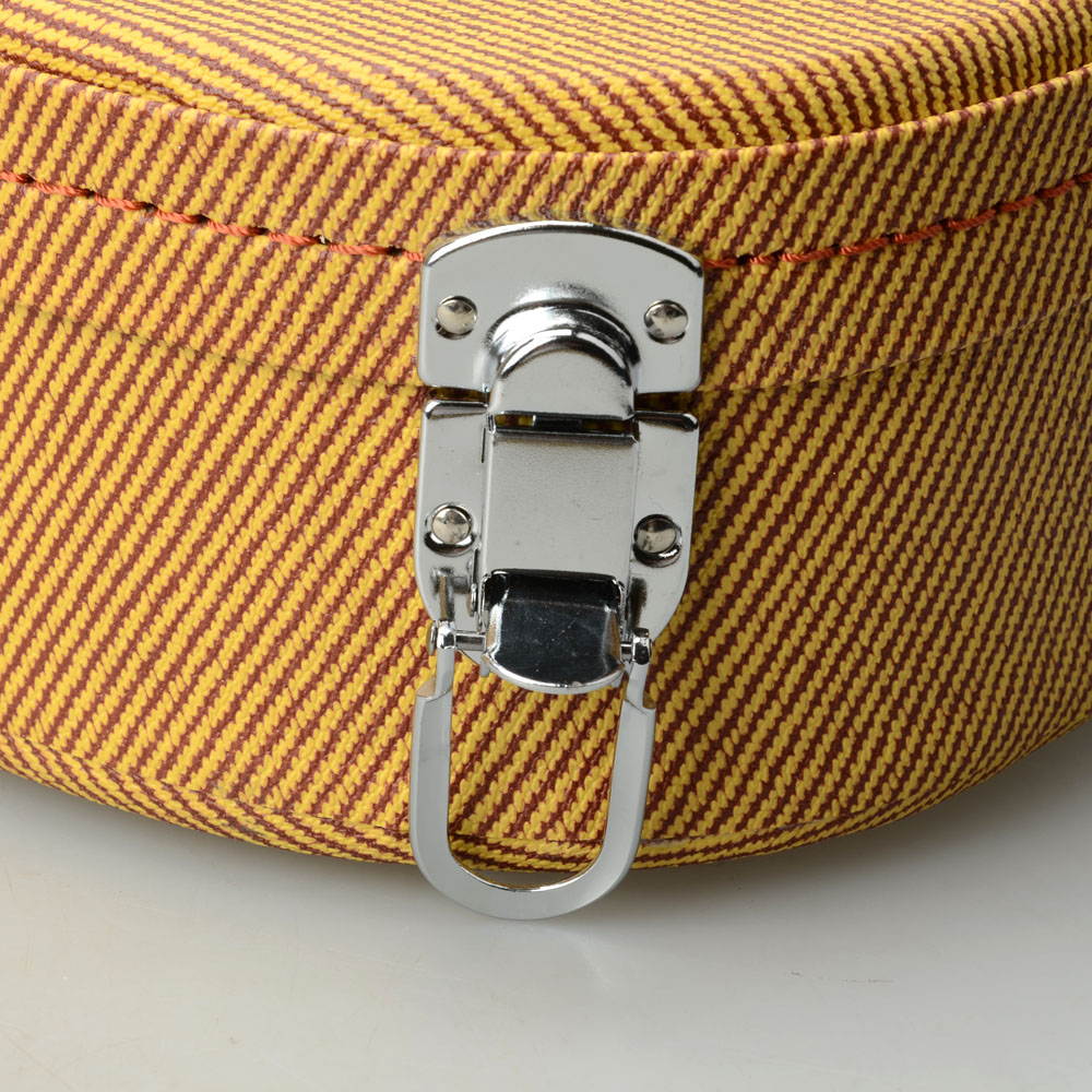 Magace 23" Top Grade Concert Leather Ukulele Case Yellow