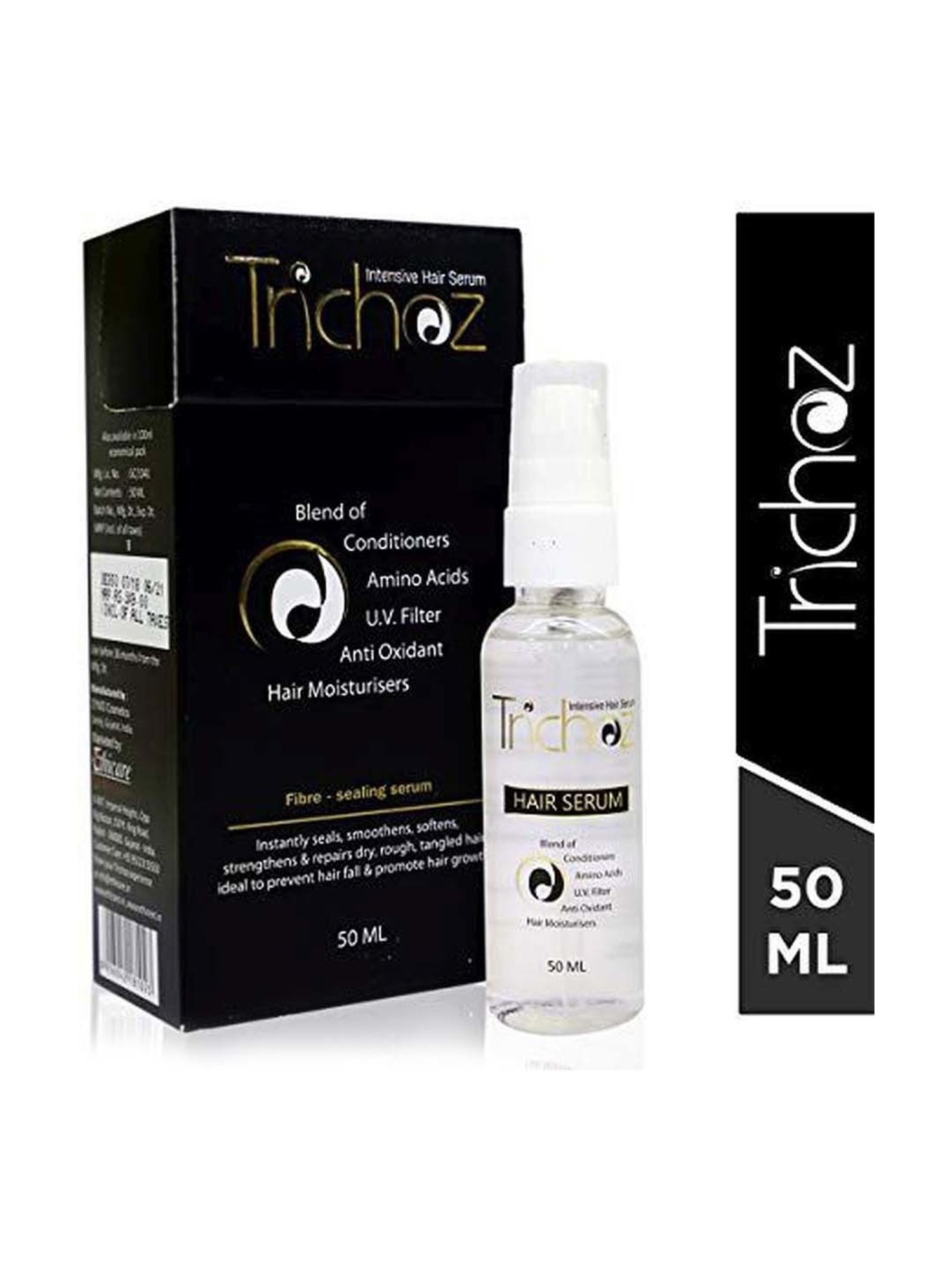 Trichoz Intensive Hair Serum - Pack of 3 (50 ml Each)