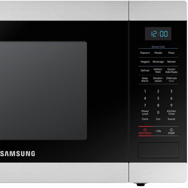 Samsung 1.9 Cubic Foot Countertop Microwave Oven, Black (Manufacturer Refurbished)