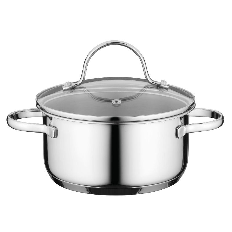BergHOFF Comfort 6.25" 18/10 Covered Casserole Stainless Steel