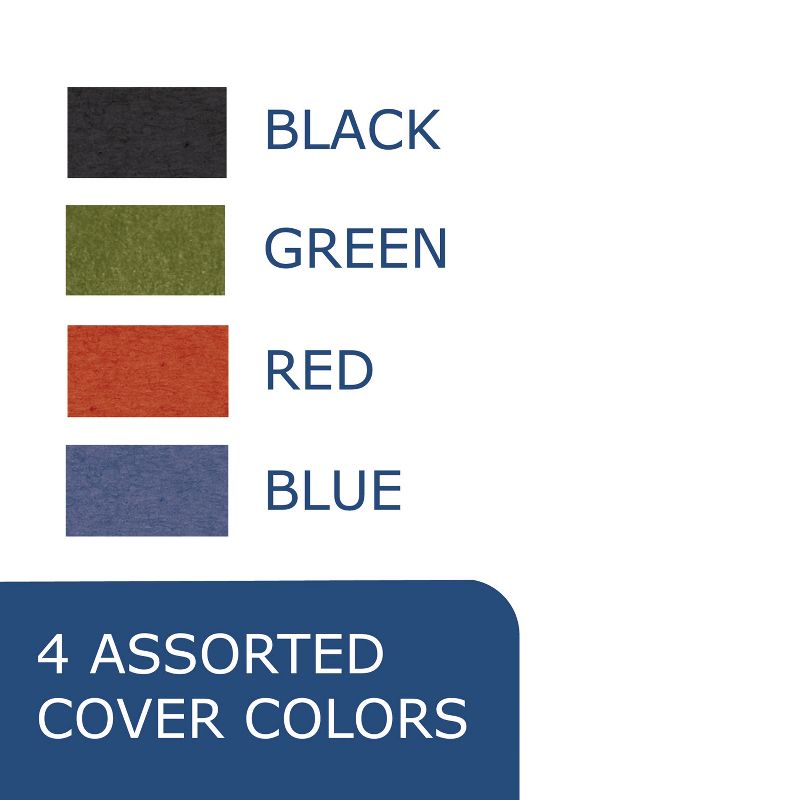 Roaring Spring Environotes Sugarcane Notebook 8 1/2 x 11 1 Subj 80 Sheets College Assorted 13361