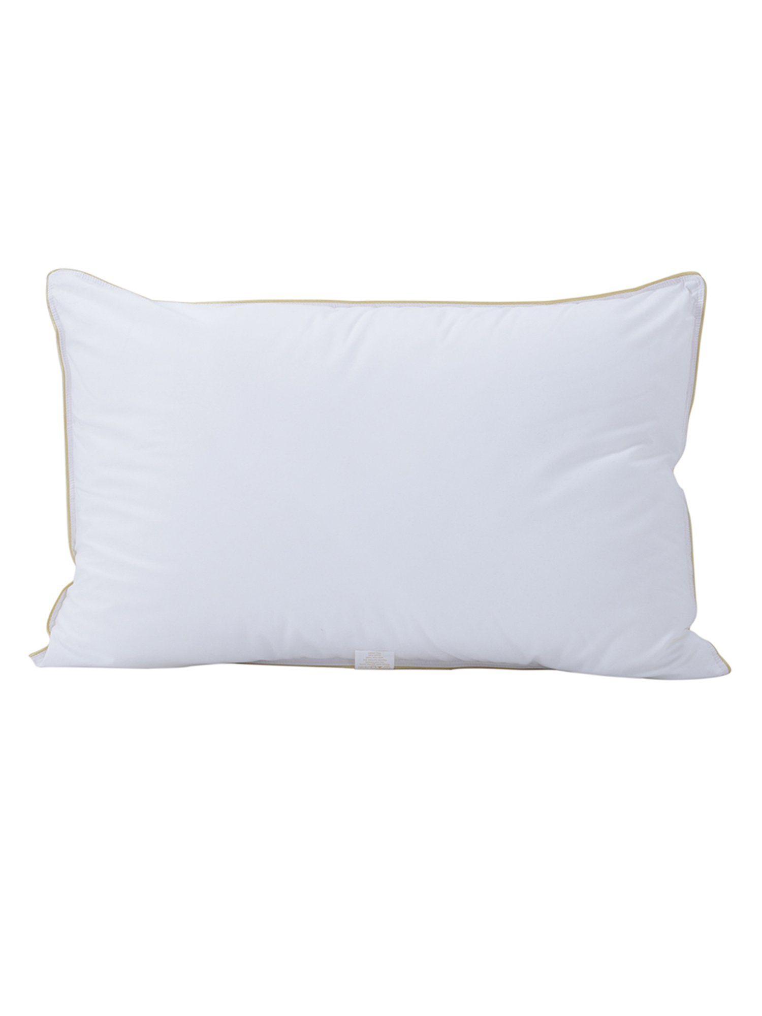 Maspar Essentials Clemmy Solid White Cotton Pillow