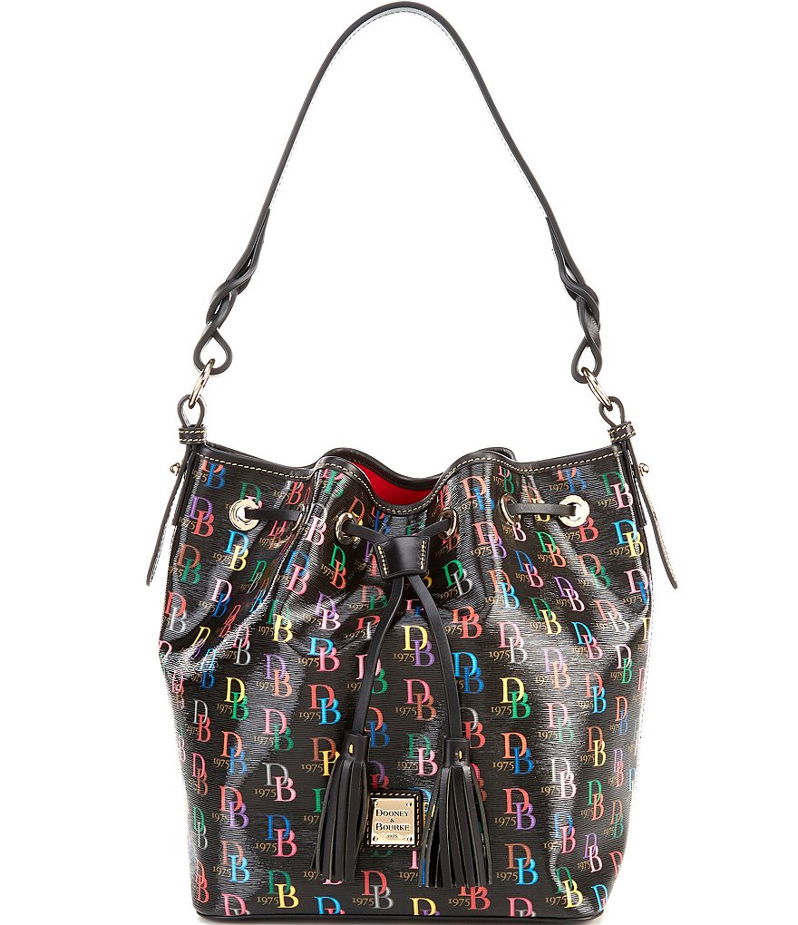 COACH Colorblock Leather Willow Bucket Bag