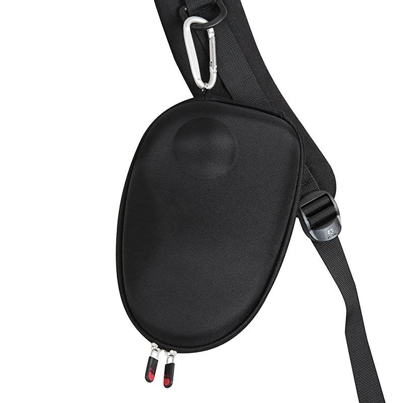 Hard EVA Travel Black Case fits ELECOM Wireless Trackball Mouse Extra Large Ergonomic Design 8Button Function MHT1DRBK