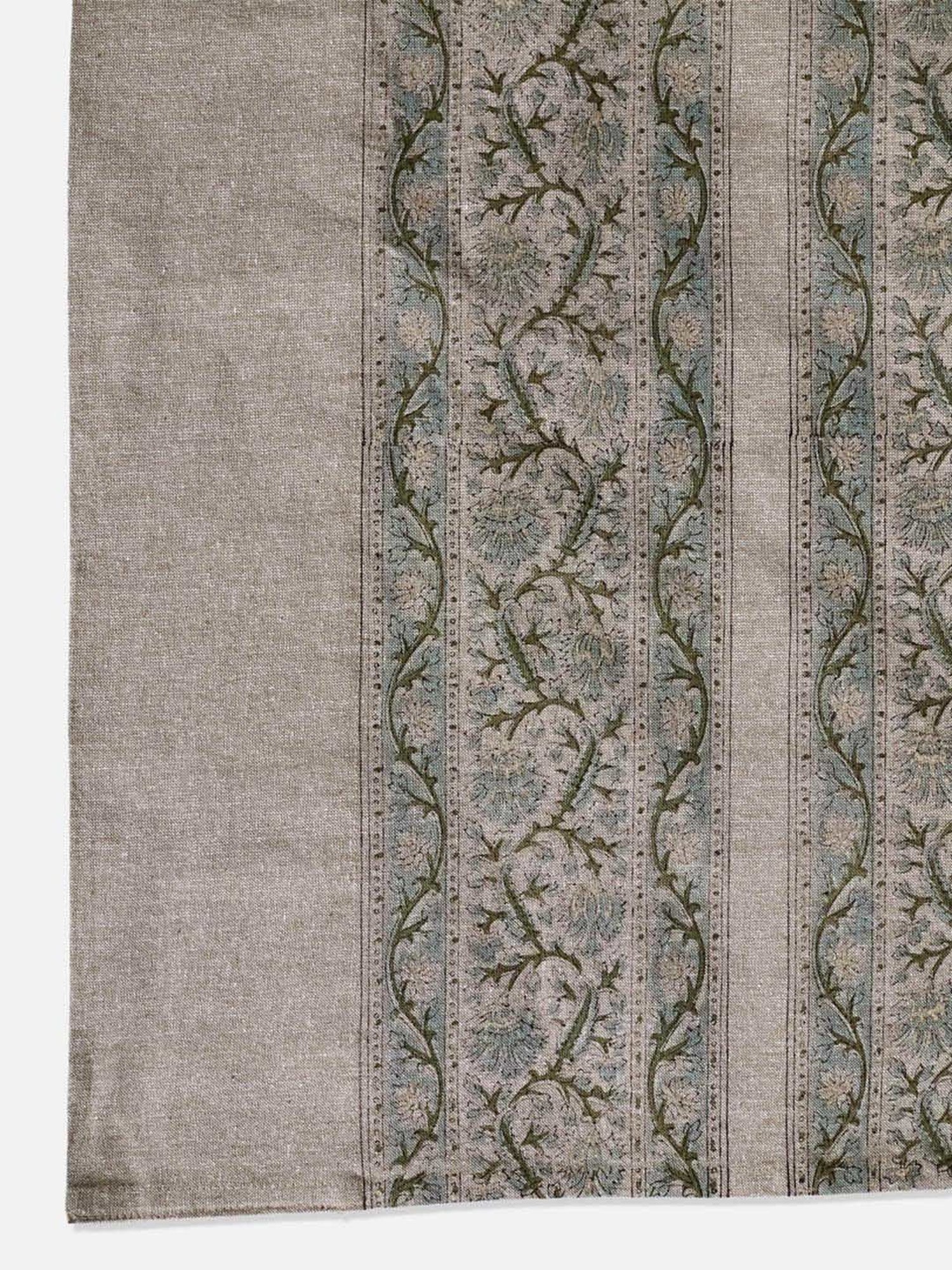 Fabindia Home Multicolor Cotton 9 ft Long Door Curtain