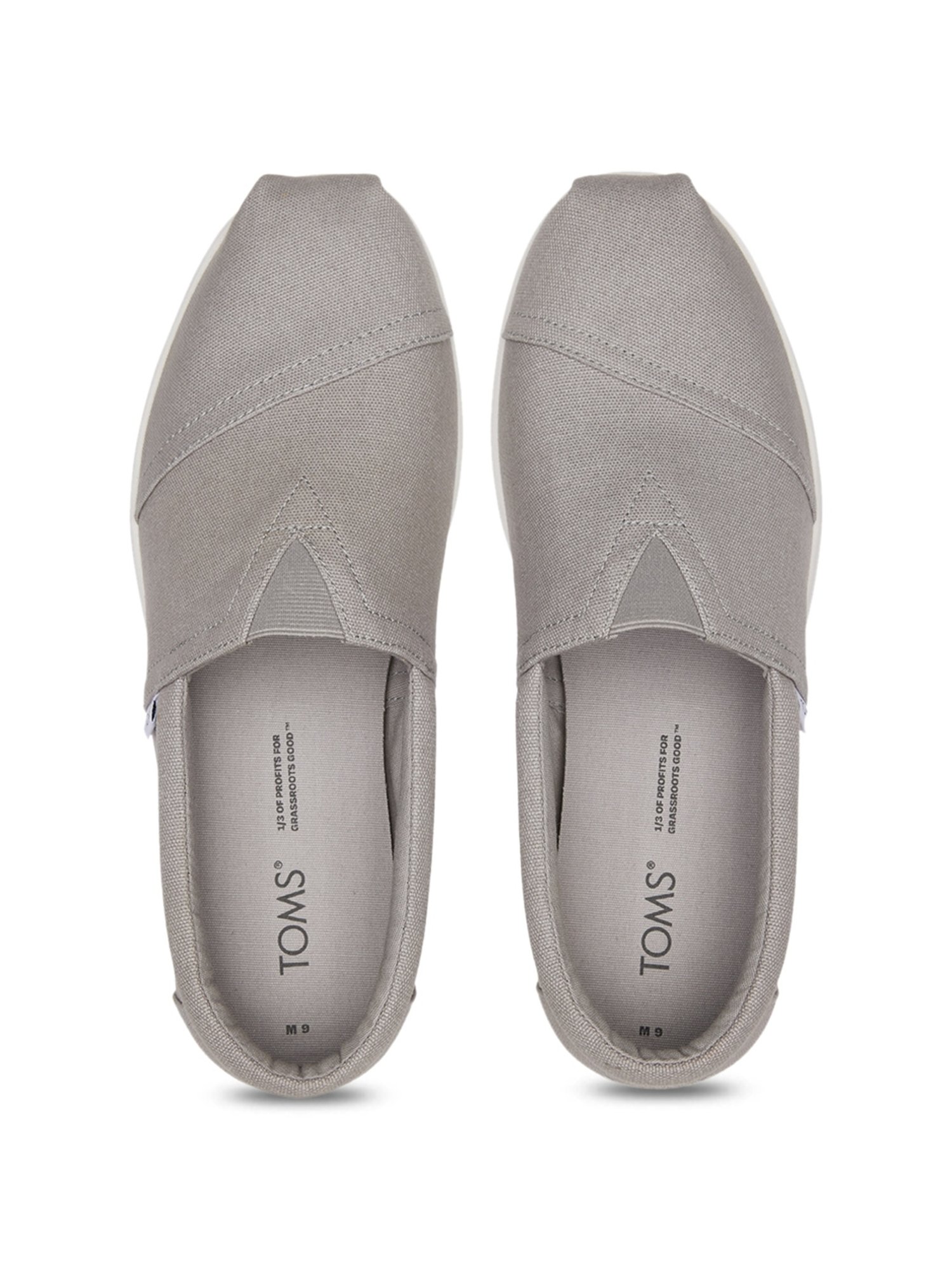 Toms Men's ALP FWD Grey Loafers