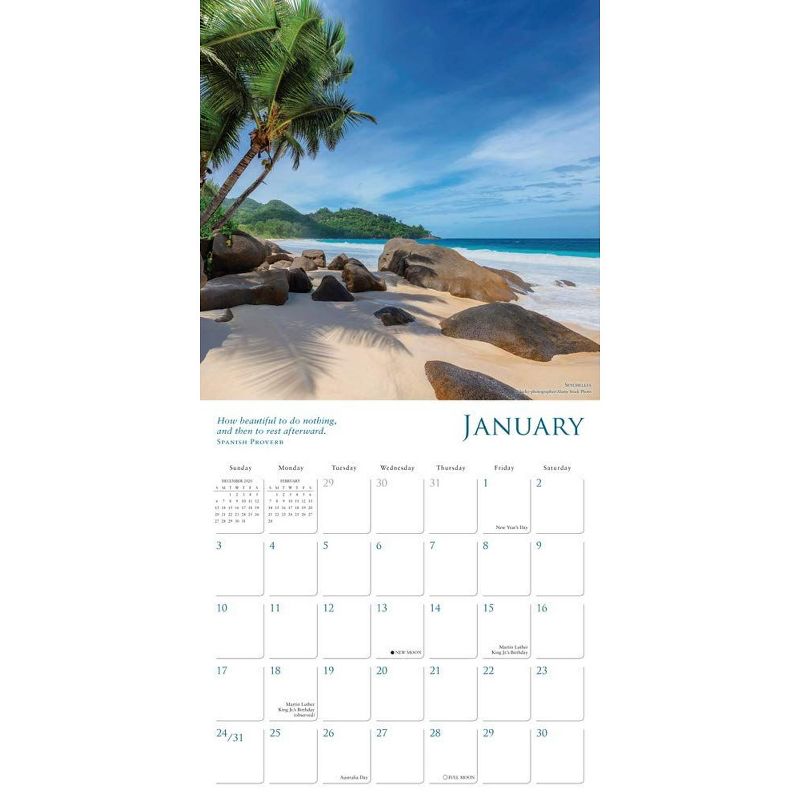 2021 Islands in the Sun 16-Month Wall Calendar [Calendar] Sellers Publishing