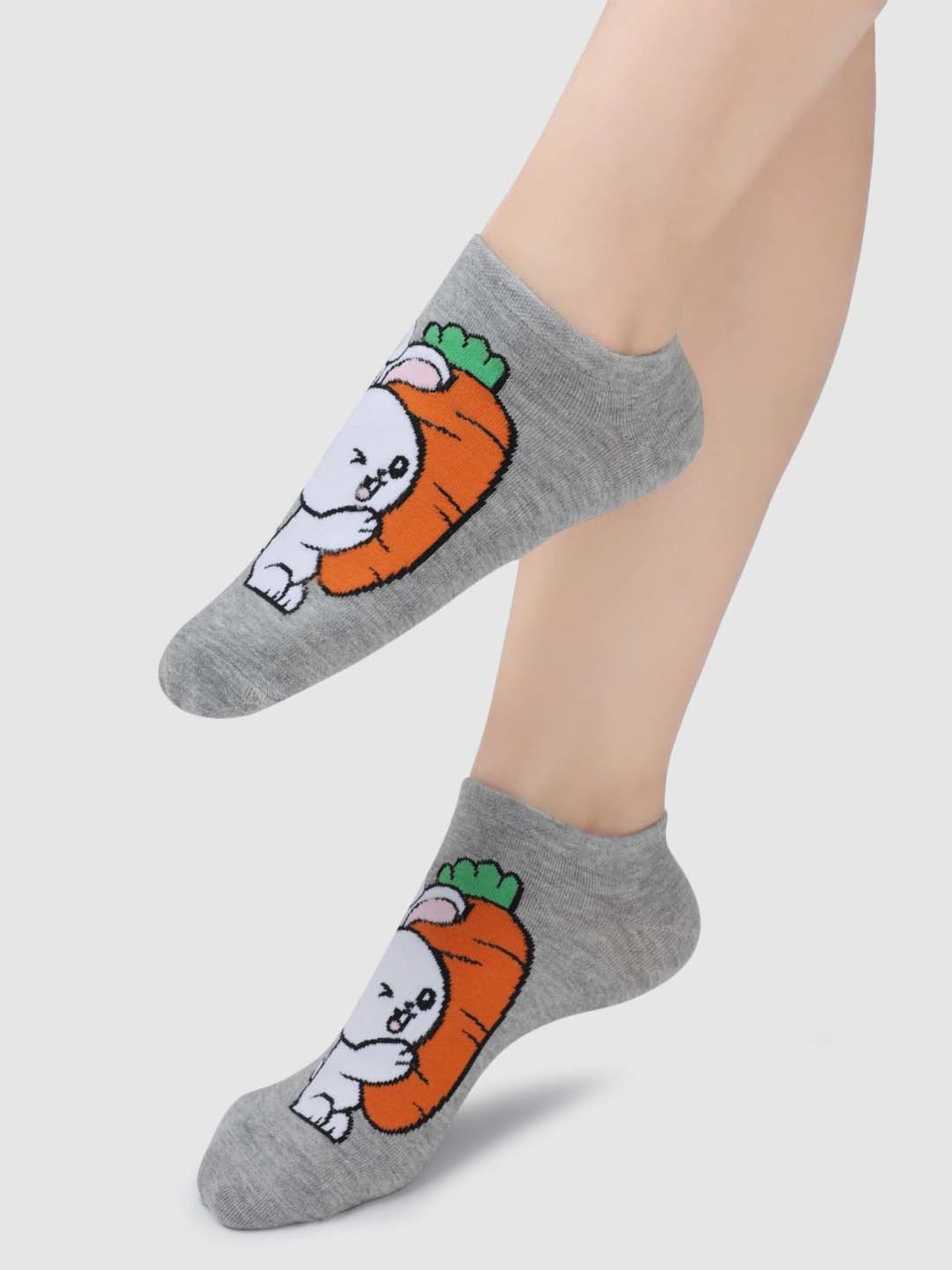 NEXT2SKIN Assorted Color Cotton Sneaker Socks - Pack Of 6