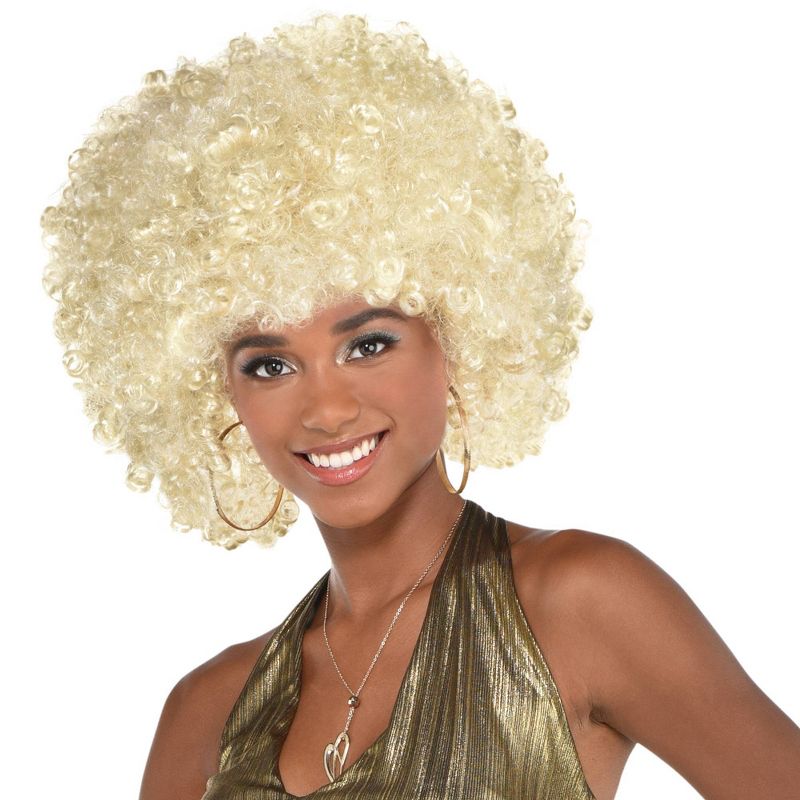 Runway Blonde Halloween Wig