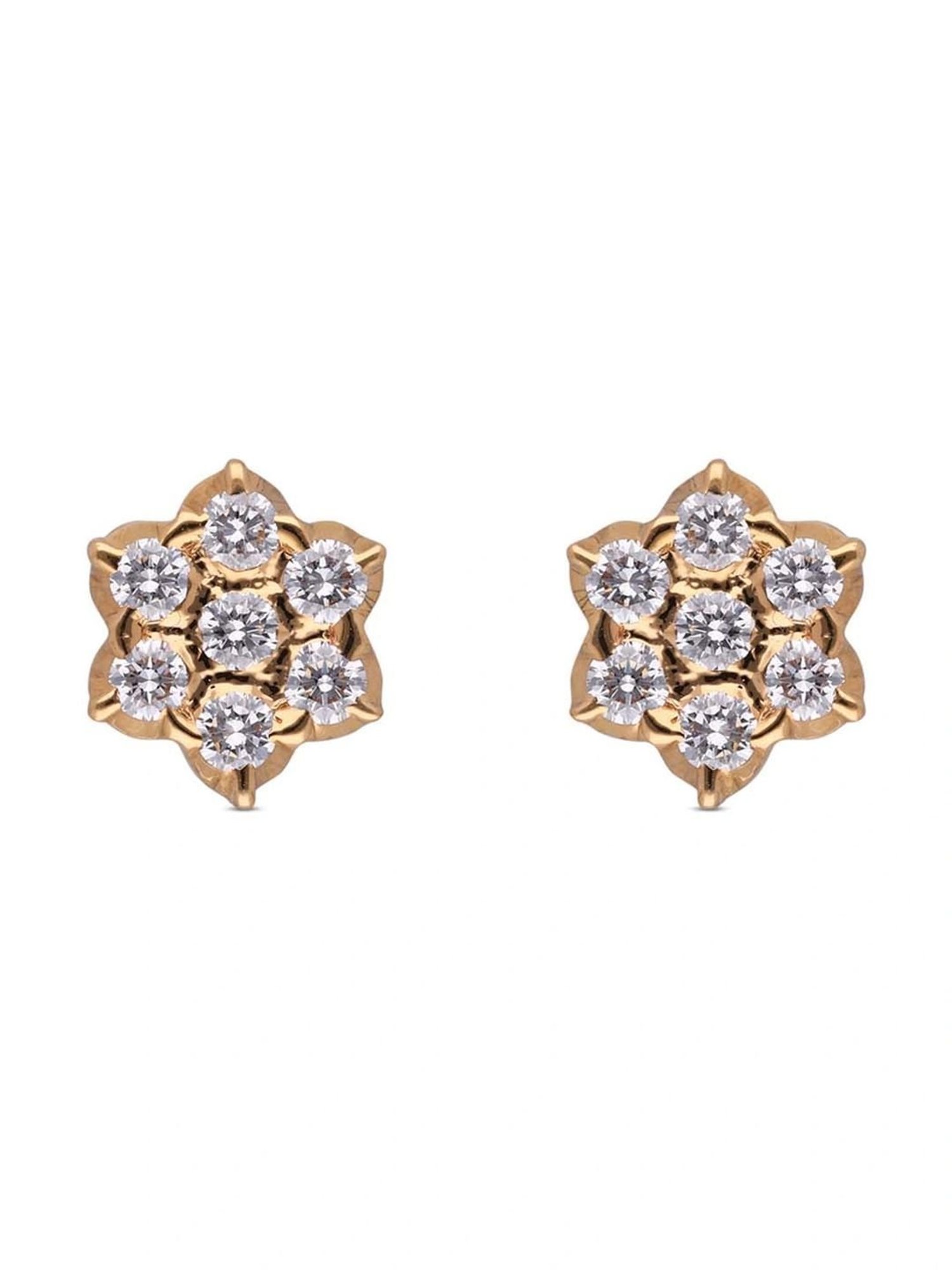 CKC Timeless Beauty: Traditional Close Setting Diamond Earstud