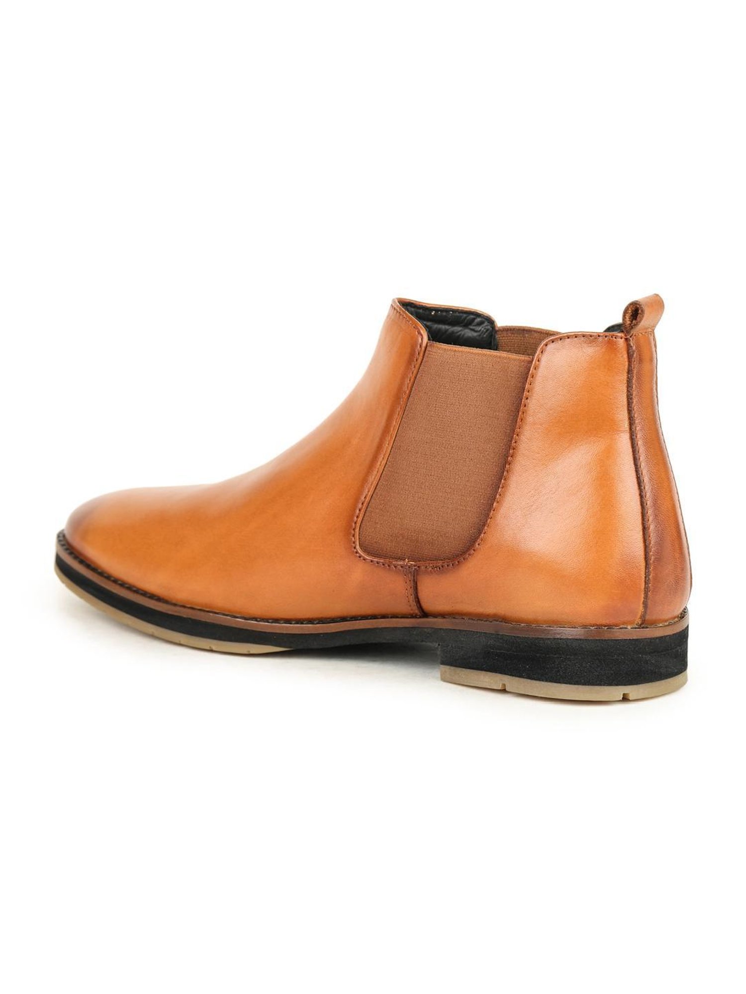 Britmen Men's Tan Chelsea Boots