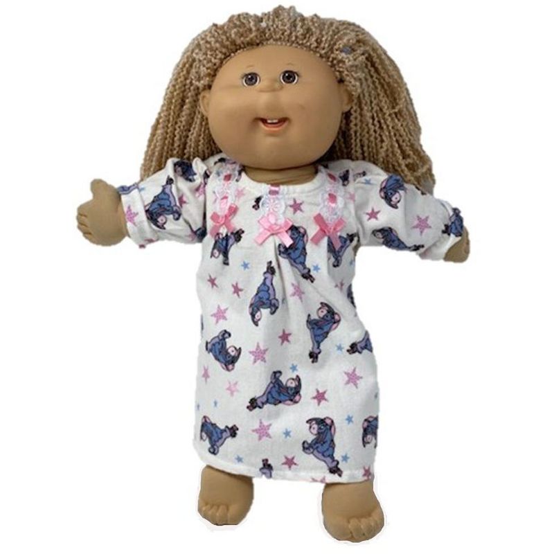 The Queen's Treasures Little House on the Prairie Green Calico Dress, Bonnet & Apron for 18" American Girl Dolls