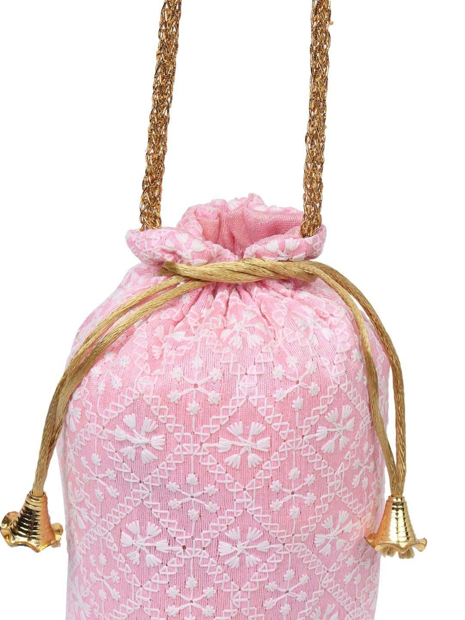 Call It Spring Silver Embellished Potli