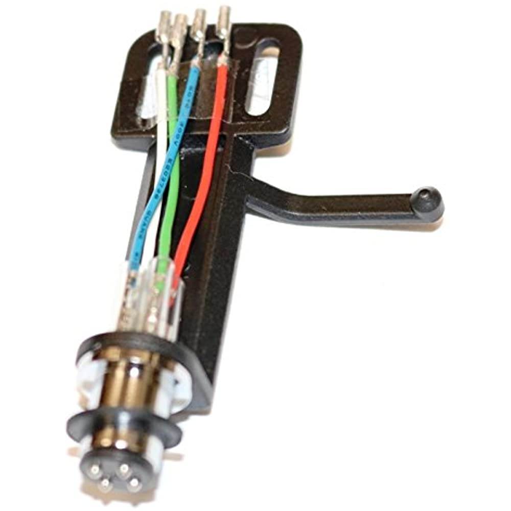 Numark HS-1 1/2" Headshell Universal Mount for 4-Pin Turntable Cartridges #HS1