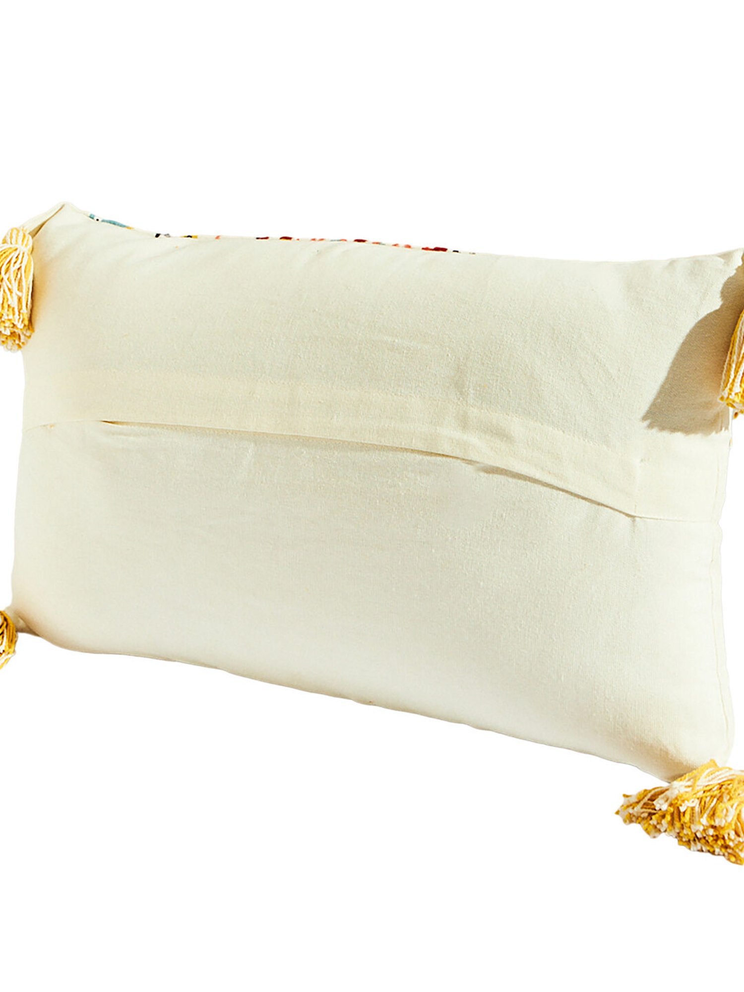 Chumbak Pixel Kilim Printed Multicolor Cotton Cushion