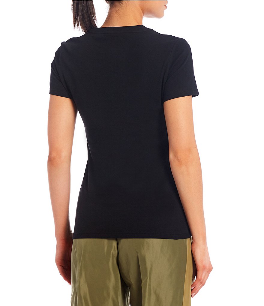 IBKUL Solid Long Sleeve Mock Neck Top