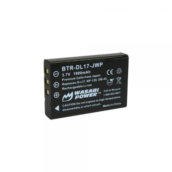 Wasabi Power Battery for Toshiba PX1657, PA3791U, and Camileo H30, H31, X100