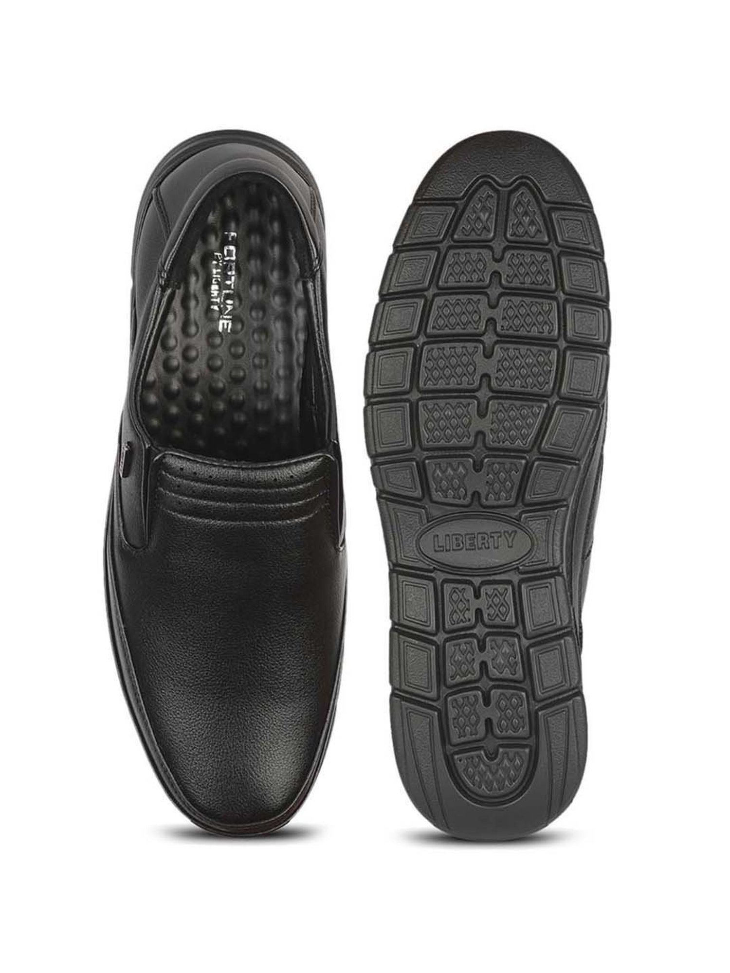 Fortune by Liberty Men's Black Formal Loafers