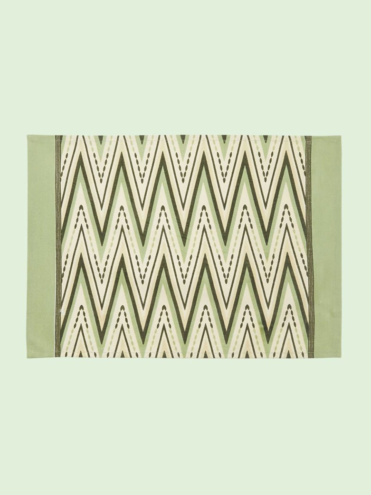 Living Scapes by Pantaloons Green Canvas Placemats - Set of 6