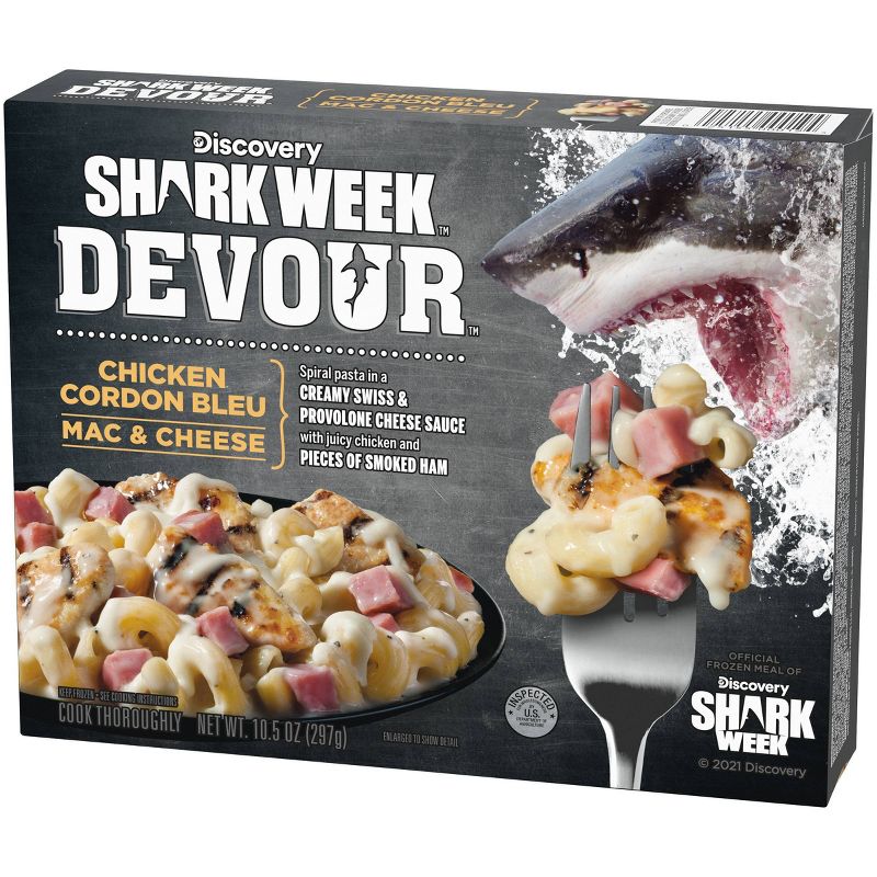 Devour Chicken Cordon bleu Frozen Mac & Cheese - 10.5oz