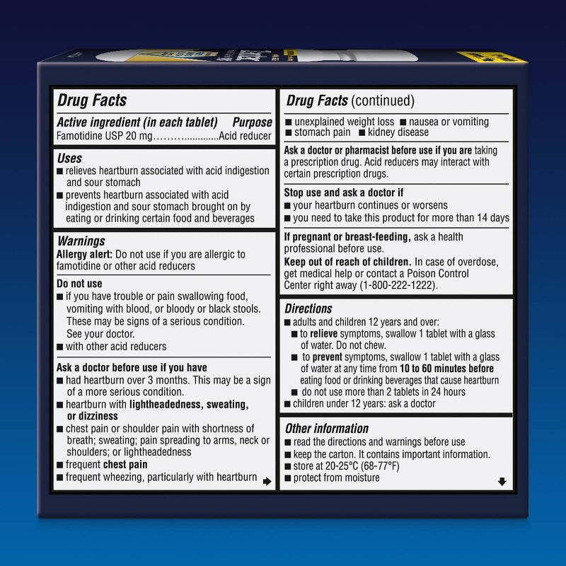 Zantac 20mg Digestive Health Tablets - 50ct