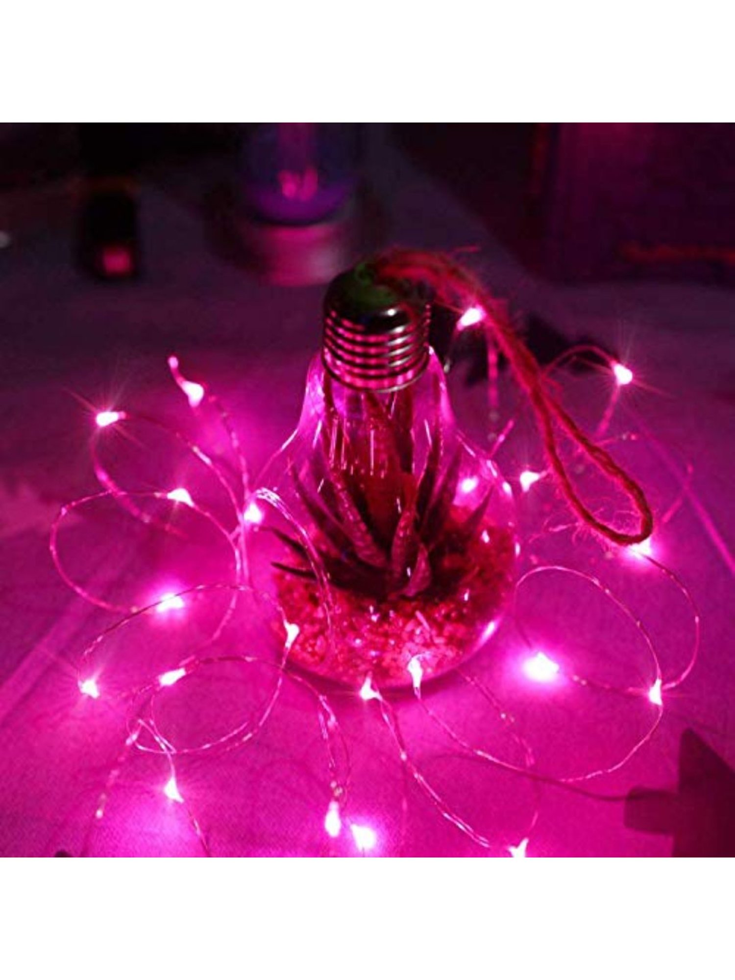 XERGY Multi Color 2 Meter 20 Led s Fairy String Lights Battery Operated String Light , Pack of 8