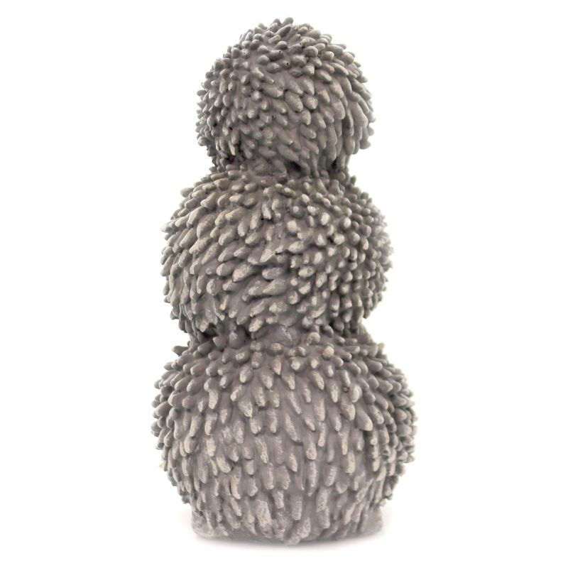 Home & Garden 10.5" Stack Hedgehog Statue Spiny Woodland Animal Roman, Inc  -  Outdoor Sculptures And Statues